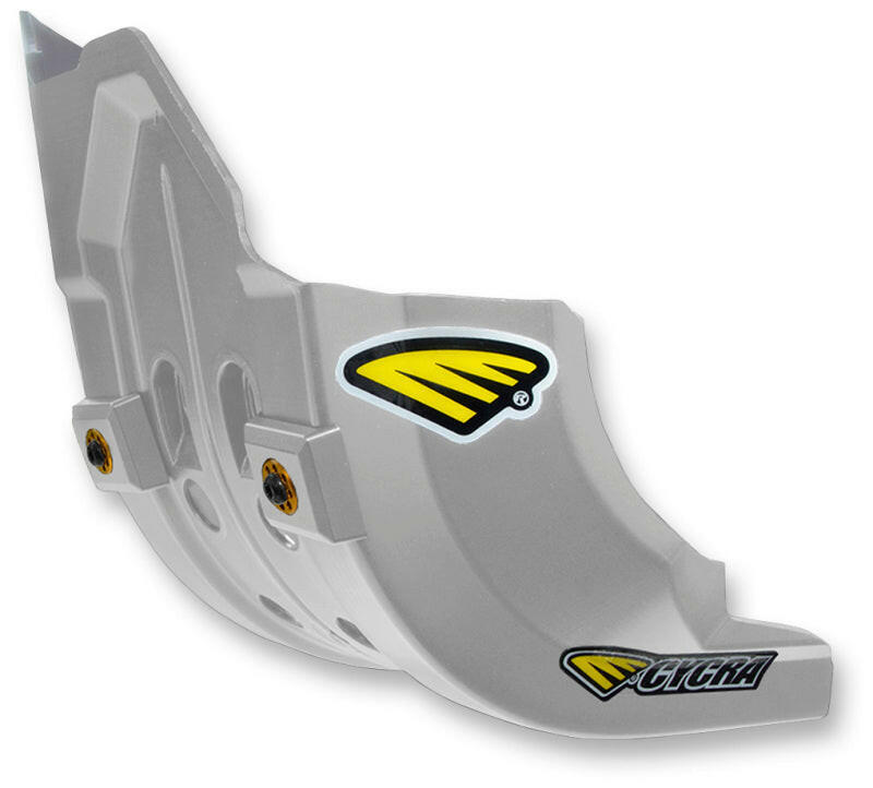 Cycra 15-19 Yamaha WR250F Full Armor Skid Plate - Grey Skid Plates Cycra