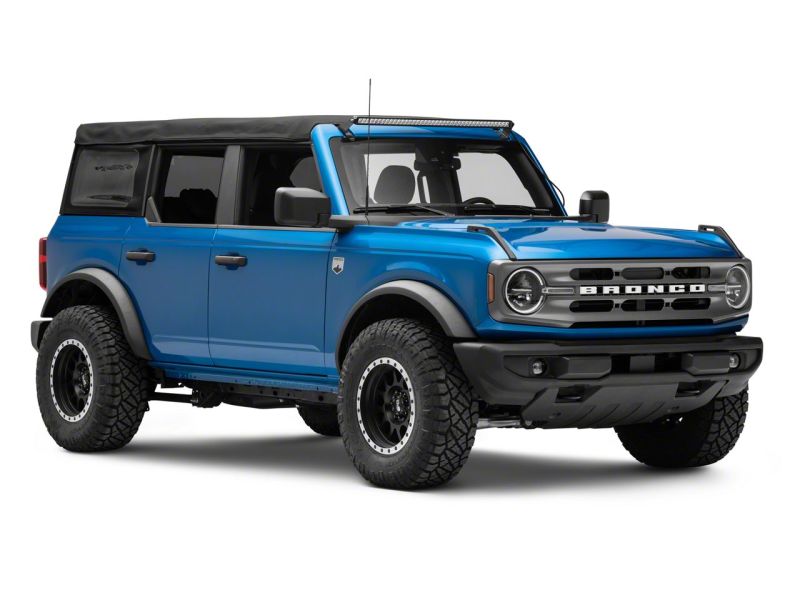 Raxiom 21-23 Bronco Axial Series 40-In 200w LED Light Bar w/ Windshield Mounting Brackets Brackets Raxiom