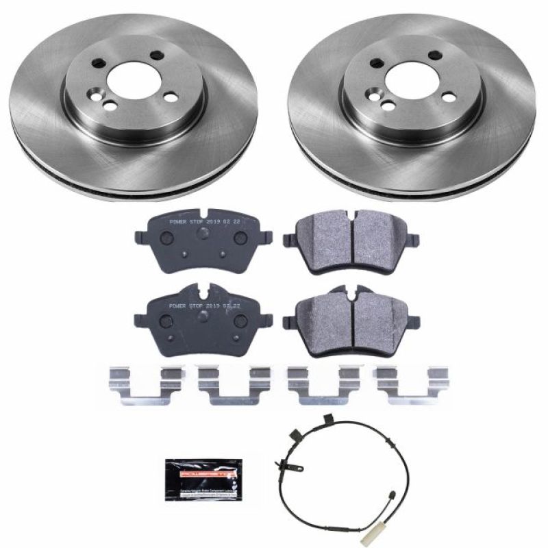 Power Stop 11-16 Mini Cooper Front Track Day Brake Kit Brake Kits - Performance Blank PowerStop