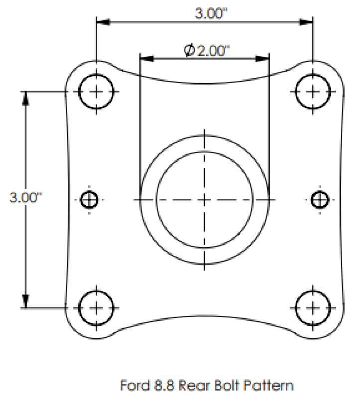 DSS 15-24 Ford F150 4WD Regular Cab Short Bed 4in. Aluminum Driveshaft Driveshafts Driveshaft Shop