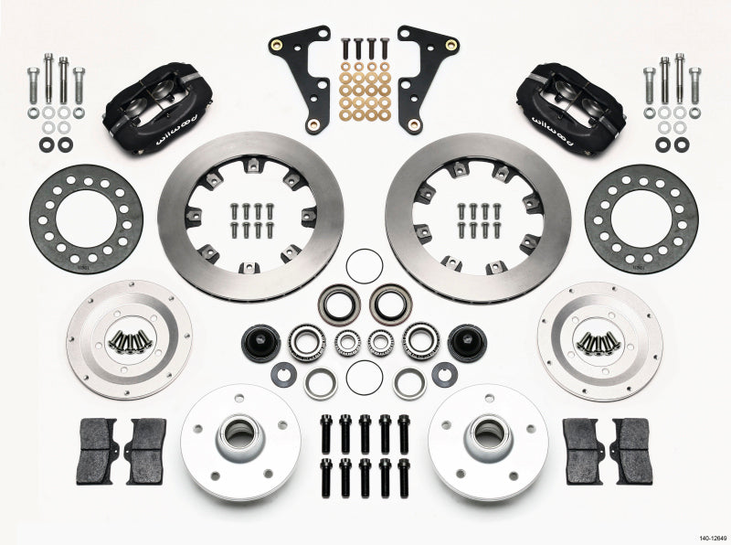 Wilwood Forged Dynalite Front Kit 11.75in 41-55 Cadillac Big Brake Kits Wilwood