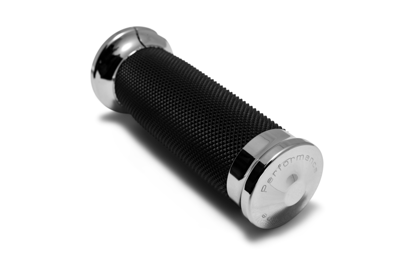 Performance Machine 24-25 Touring, 2025 Softail TBW Contour Handle Grip Set - Chrome Grips Performance Machine