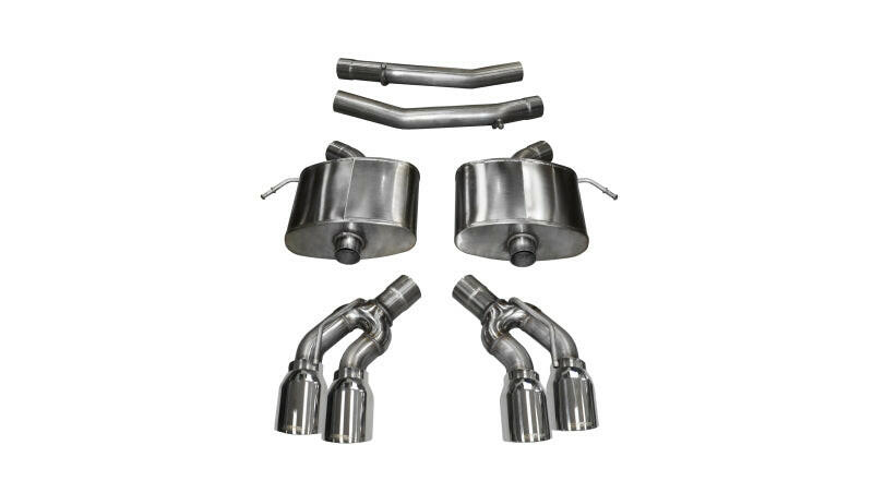Corsa 2016-2019 Cadillac CTS V 6.2L V8 2.75in Polished Xtreme Axle-Back Exhaust Axle Back CORSA Performance