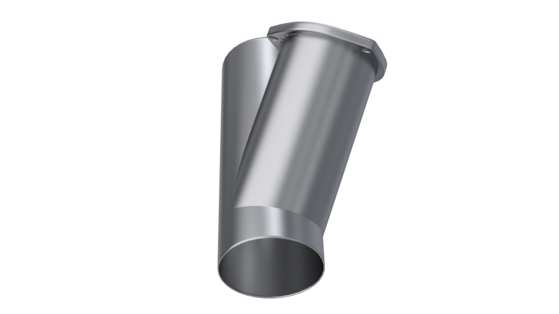 QTP 4in Weld-On QTEC Exhaust Cutout Y-Pipe Y Pipes QTP