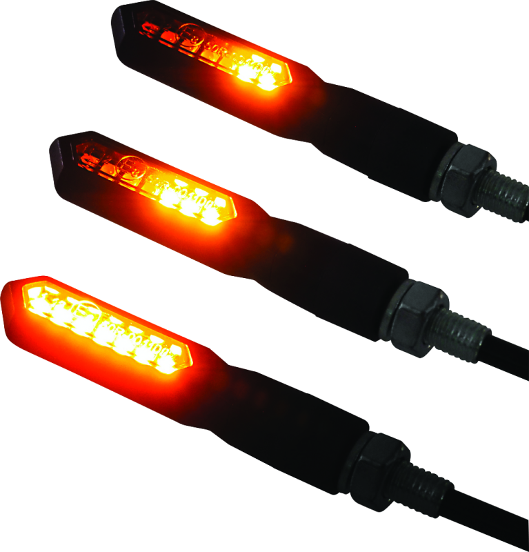 BikeMaster Sequential Turn Signal Sidemarkers & Indicators BikeMaster