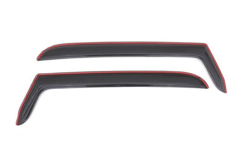 AVS 97-06 Jeep Wrangler Ventvisor In-Channel Window Deflectors 2pc - Smoke Wind Deflectors AVS