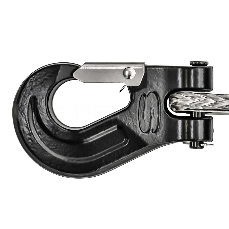 Superwinch 12000 LBS 12V DC 3/8in x 80ft Synthetic Rope SX 12000SR Winch - Graphite Winches Superwinch