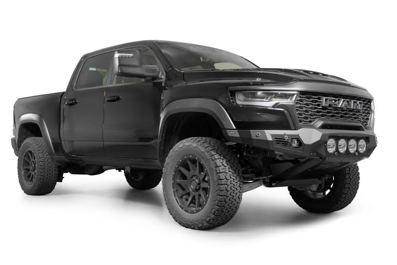 Addictive Desert Designs 25+ RAM 1500 RHO Bomber Front Bumper Bumpers - Steel Addictive Desert Designs