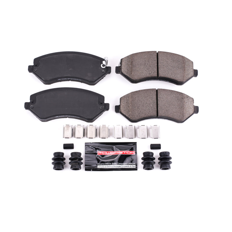 Power Stop 04-07 Chrysler Town & Country Front Z23 Evolution Sport Brake Pads w/Hardware Brake Pads - Performance PowerStop