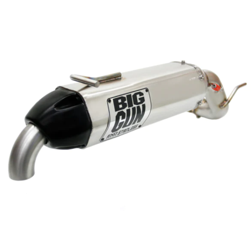 Big Gun 13-15 Polaris RANGER XP 900/EPS EXO Stainless Slip On Exhaust Powersports Exhausts Big Gun