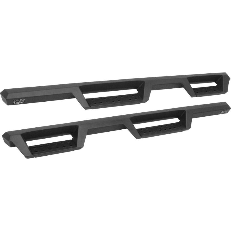 Westin 18-20 Jeep Wrangler JL Unlimited 4DR HDX Drop Nerf Step Bars - Textured Black Nerf Bars Westin