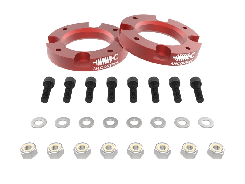 aFe 24-25 Toyota Tacoma CONTROL 1.5in Leveling Kit - Red Uncategorized aFe
