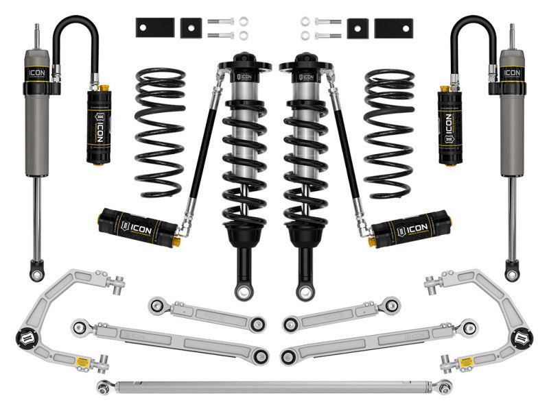 ICON 23-24 Sequoia 3-4.5in Stage 10 Suspension System Billet Coilovers ICON