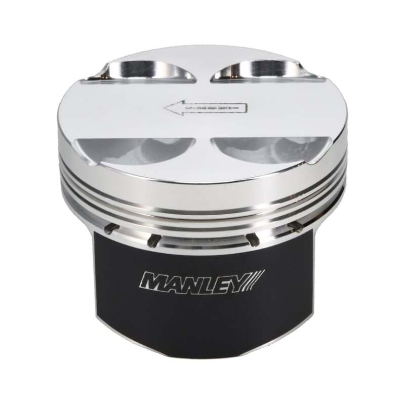 Manley Mitsubishi 4G63T 86.5mm (+1.5mm) -2cc Dome Extreme Duty Platinum Series Pistons w/ Rings Piston Sets - Forged - 4cyl Manley Performance