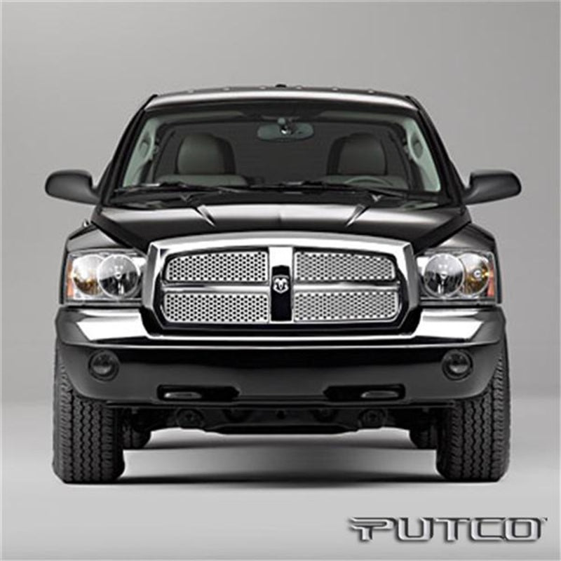 Putco 05-07 Dodge Dakota Punch Stainless Steel Grilles Grilles Putco