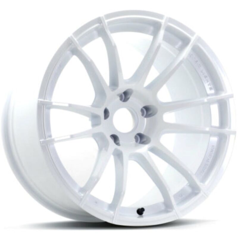 Gram Lights 57XR 18X9.5 +38 5x114.3 Ceramic Pearl Wheels - Cast Gram Lights