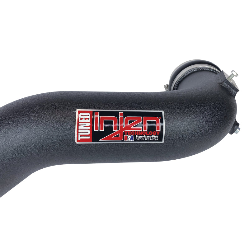 Injen 15-20 Ford F150 3.5L V6 (tt) Aluminum Intercooler Piping Kit - Wrinkle Black Intercooler Pipe Kits Injen