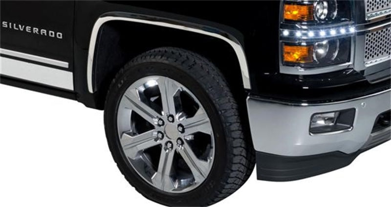 Putco 14-15 Chevy Silverado LD - Full Stainless Steel Fender Trim Exterior Trim Putco