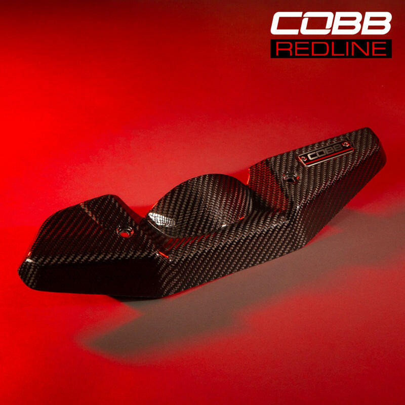 Cobb 08-20 Subaru STI/08-14 Subaru WRX Redline Carbon Fiber Alternator Cover - Gloss Finish Engine Covers COBB