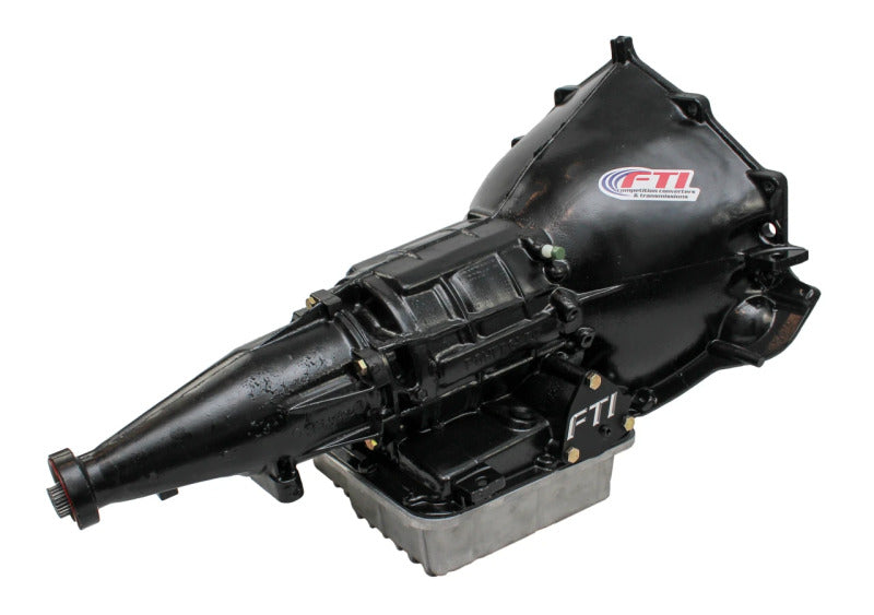 FTI Powerglide Transmission - Level 3 - 1000HP - OEM Case - Long - Pro Transbrake - GM OEM Bell Transmissions FTI Performance