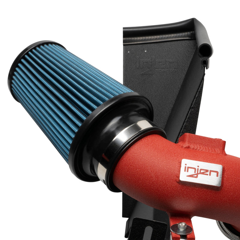 Injen 21-22 Toyota Supra 2.0L 4 Cyl. SP Short Ram Air Intake System - Wrinkle Red Cold Air Intakes Injen