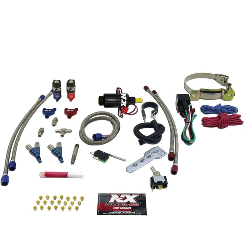 Nitrous Express 2 Cyl Piranha Nitrous Kit w/o Bottle Nitrous Systems Nitrous Express