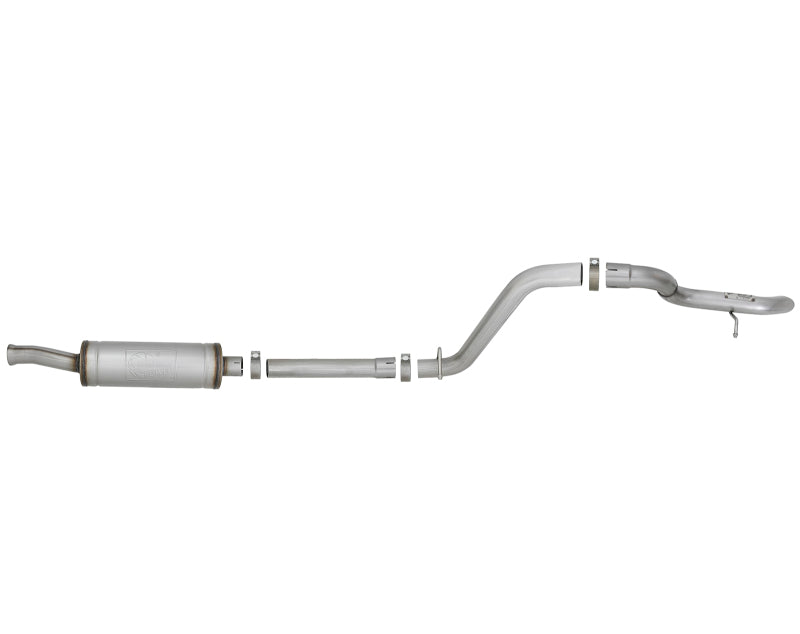 aFe MACH Force-Xp 2.5in 409SS Axle-Back Hi-Tuck Exhaust System 18-20 Jeep Wrangler (JL) V6 3.6L Axle Back aFe