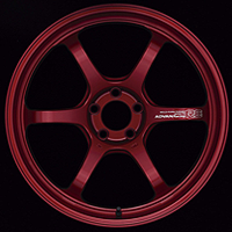 Advan R6 20x10 +25mm 5x112 Racing Candy Red Wheel Wheels - Forged Advan