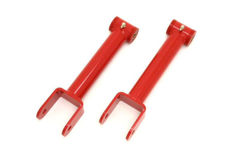 BMR 78-87 G-Body Non-Adj. Upper Control Arms (Polyurethane) - Red Control Arms BMR Suspension