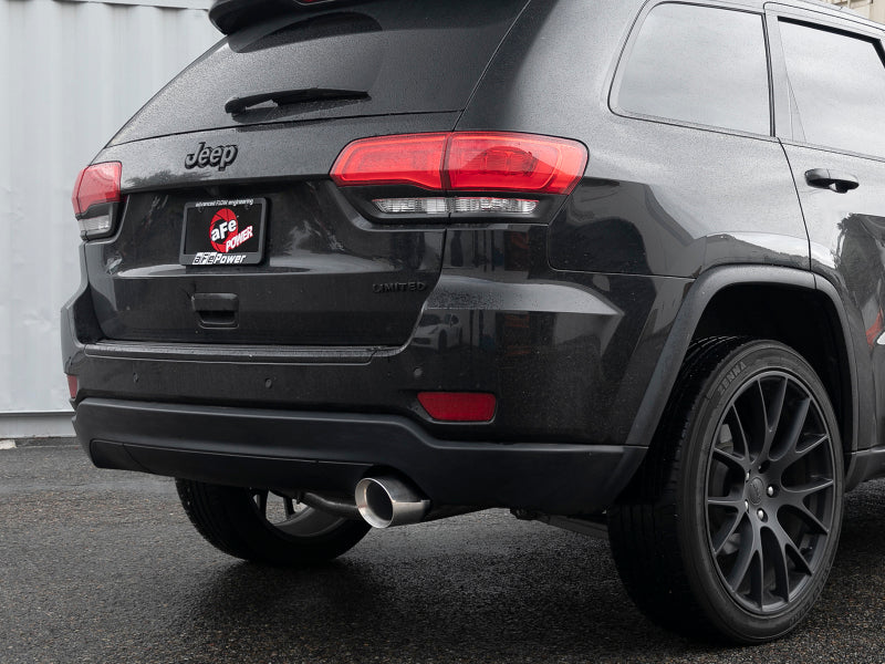 aFe Large Bore HD 3in 304 SS Cat-Back Exhaust w/ Polished Tips 14-19 Jeep Grand Cherokee V6-3.6L Catback aFe