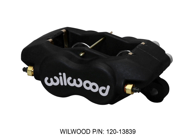 Wilwood Caliper-Forged Dynalite 1.38in Pistons .81in Disc Brake Calipers - Perf Wilwood