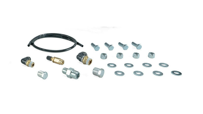 Air Lift 4 Gal. Polished Tank w/ Viair 444c Chrome Compressor (Incl. Fittings & Mounting Hardware) Air Compressors Air Lift