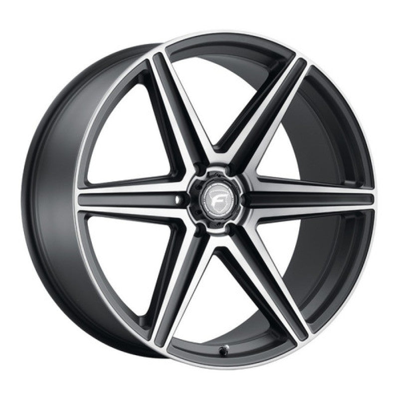 Forgestar X6 24x10 / 6x139.7 BP / ET25 / 6.5in BS Satin Black Wheel Wheels - Cast Forgestar