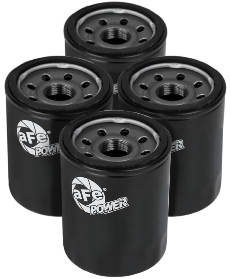 aFe ProGuard HD Oil Filter; 19-20 GM Silverado 1500; L4 2.7L - 4 Pack Oil Filters aFe