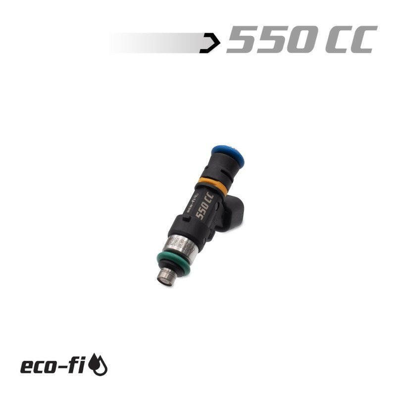 BLOX Racing Eco-Fi Street Injectors 550cc/min Honda K Series (Single Injector) Fuel Injectors - Single BLOX Racing