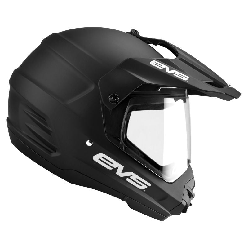 EVS Dual Sport Helmet Venture Solid Matte Black - Small Helmets and Accessories EVS
