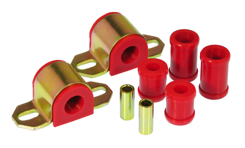 Prothane 67-81 Chevy Camaro/Firebird Rear Sway Bar Bushings - 13/16in 2-Bolt - Red Sway Bar Bushings Prothane