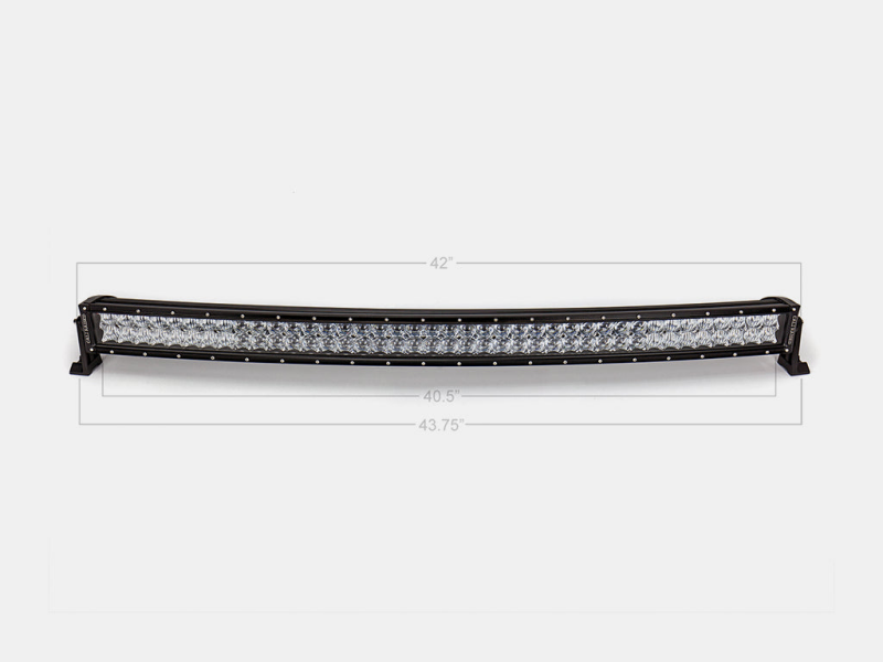 Cali Raised 42 Curved Dual Row 5D Optic Osram Led Bar - Spot Light Bars & Cubes Cali Raised LED
