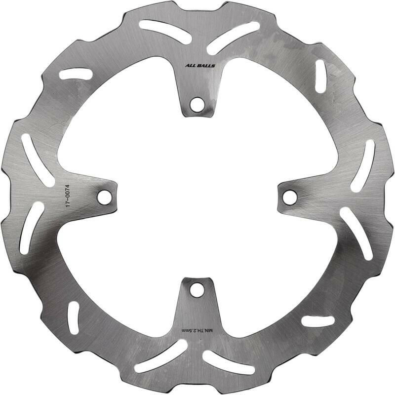 All Balls Racing 14-23 Kawasaki KX250F Brake Disc Front Brake Rotors - OE All Balls Racing