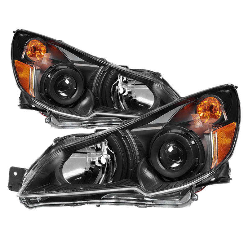 xTune Subaru Legacy 10-12 / Outback 10-12 OEM Style Headlights-Black HD-JH-SLEG10-AM-BK Headlights SPYDER