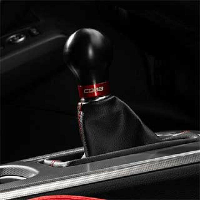 Cobb 2022+ Honda Civic Type R 6-Speed Short Weighted Cobb Knob - Black Shift Knobs COBB