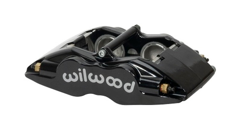 Wilwood Caliper-Forged Superlite 1.62in Pistons 1.25in Disc - Black Brake Calipers - Perf Wilwood