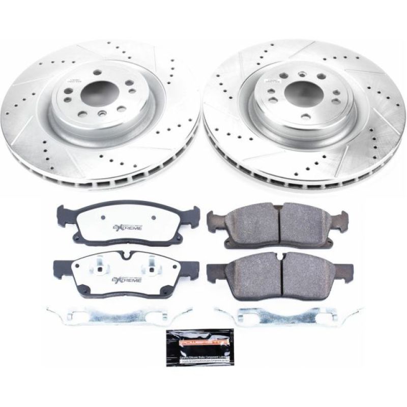 Power Stop 2016 Mercedes-Benz GLE300d Front Z36 Truck & Tow Brake Kit Brake Kits - Performance D&S PowerStop