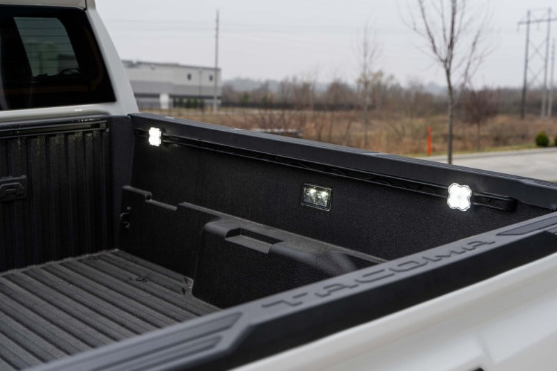 Diode Dynamics Stage Series LED Bed Light Kit for Toyota Tacoma- White Diffused Light Accessories and Wiring Diode Dynamics