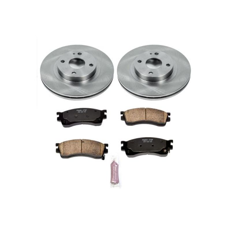 Power Stop 01-03 Mazda Protege Front Autospecialty Brake Kit Brake Kits - OE PowerStop
