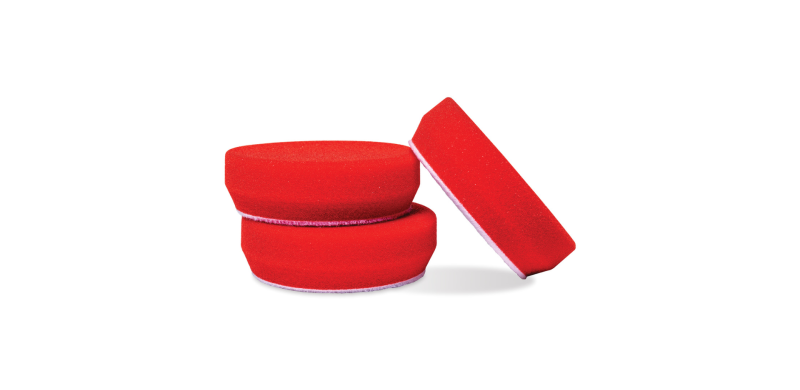 Griots Garage 3in Red Waxing Pads (Set of 3) Pads & Sponges Griots Garage