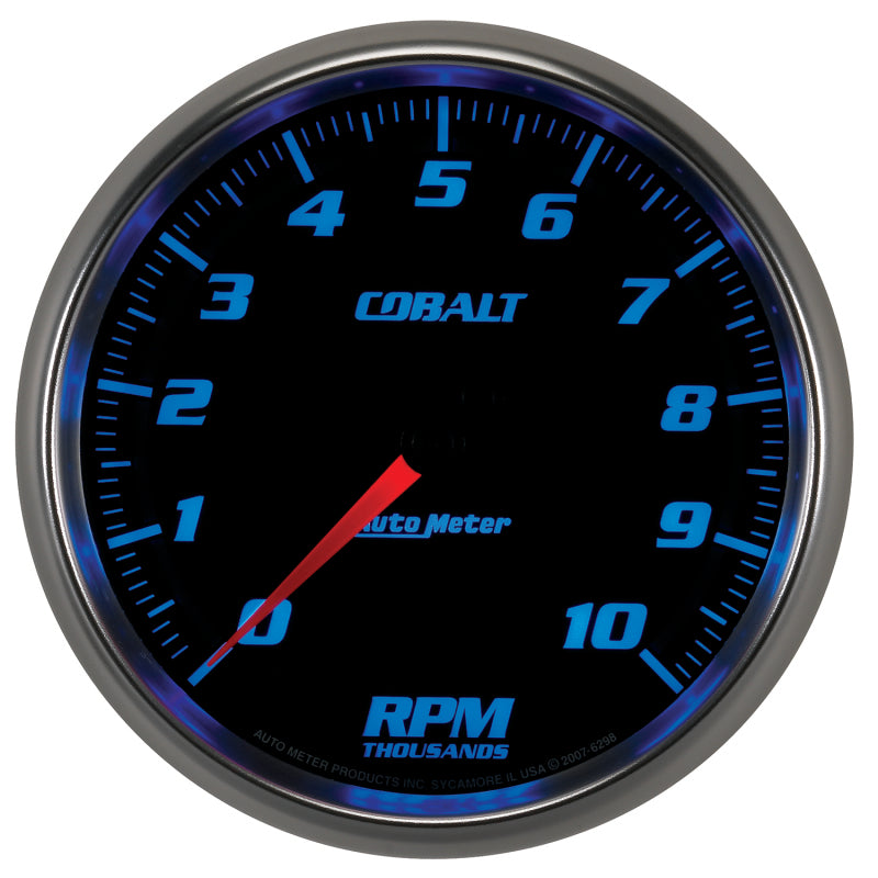 Autometer Cobalt 5in 10,000RPM In-Dash Tachometer Gauges AutoMeter