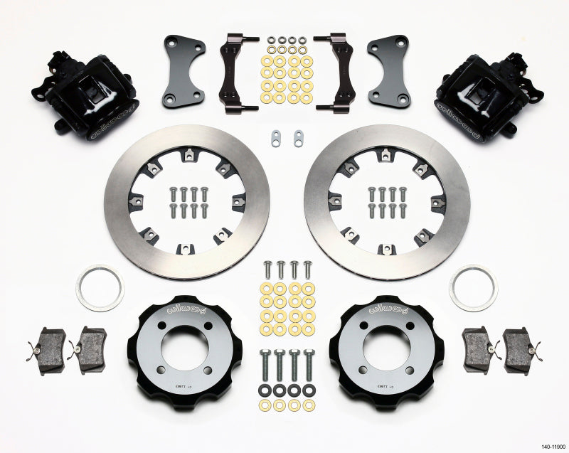 Wilwood Combination Parking Brake Rear Kit 11.75in 2011 Fiesta Rear Brake Calipers - Perf Wilwood