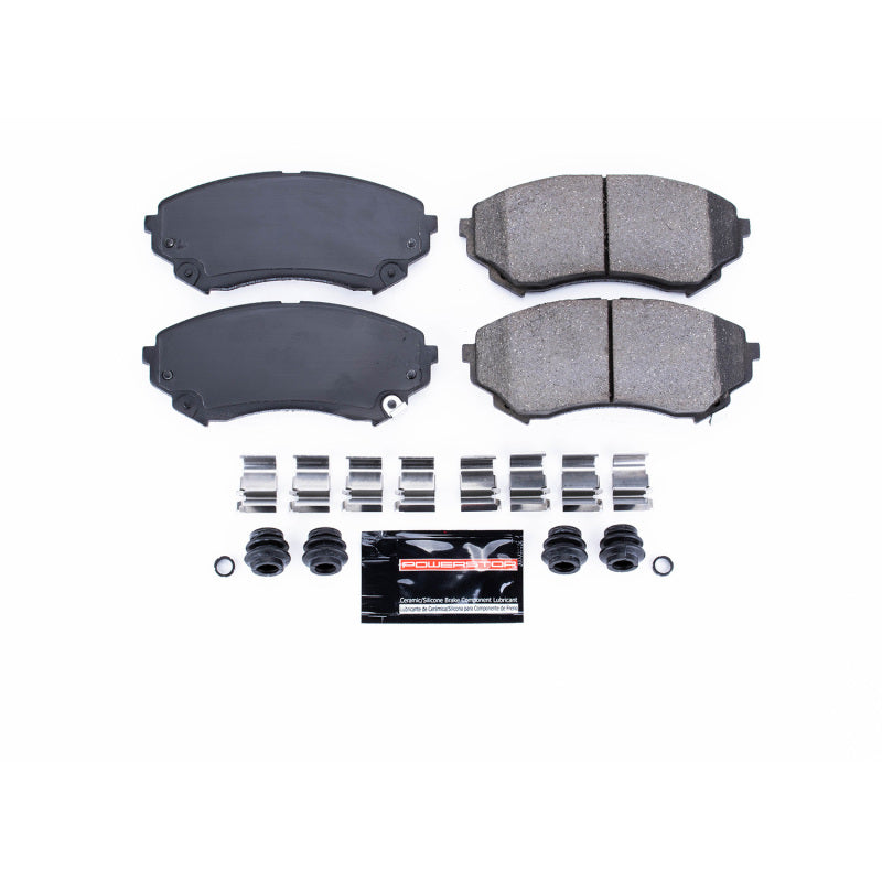 Power Stop 08-14 Cadillac CTS Front Z23 Evolution Sport Brake Pads w/Hardware Brake Pads - Performance PowerStop