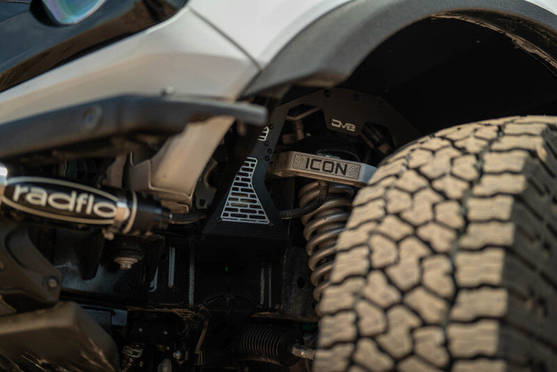 DV8 Offroad 21-25 Ford Bronco Addictive Desert Designs Front Inner Fender Liners Wheel Well Liners DV8 Offroad
